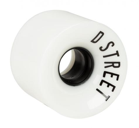 D Street Wheels 59 Cent 78A (4 Pack) White